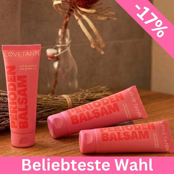 Lovetann 3 Bundle Handtasche Unterwegs Gym Periode Creme Balsam