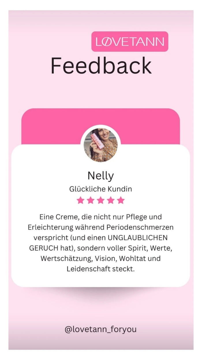 Kundenstimme zum LØVETANN Periodenbalsam