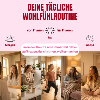 Lovetann_Periodenbalsam_Wohlfuehlroutine von Frauen für Frauen Handtasche